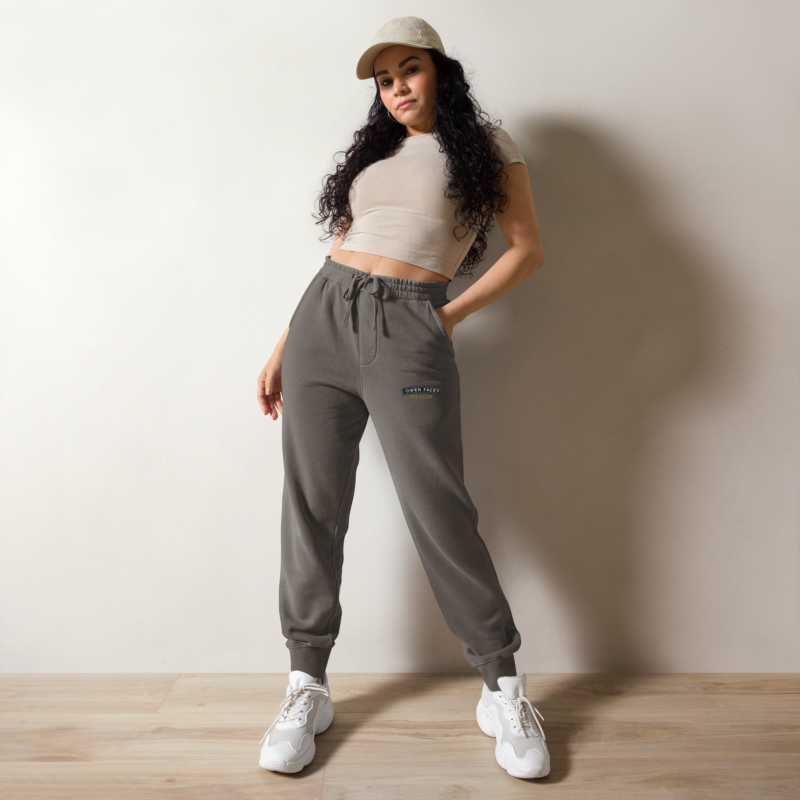 Woman's Embroidered Joggers